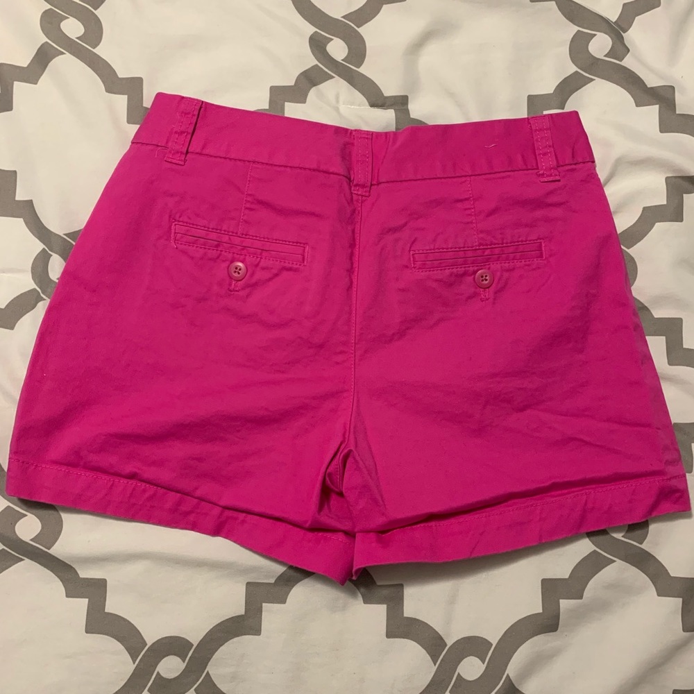 Pink khaki shorts - Picture 3 of 4